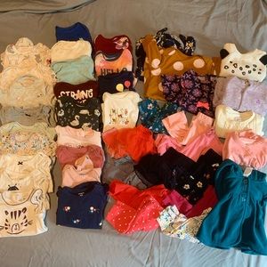 0-3 months girls lot